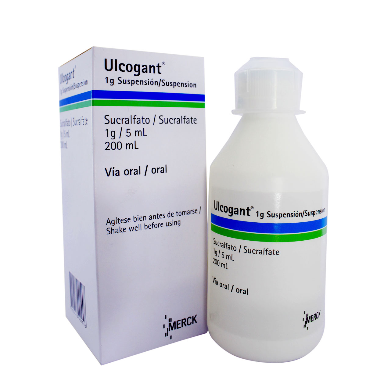 ULCOGANT 1 GR. SUSPENSION FRASCO 200ML - Farmacias San Nicolás